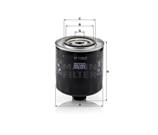 Mann-Filter W1130-2 olajszűrő