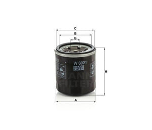 Mann-Filter W6021 olajszűrő