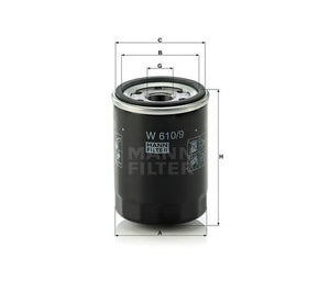 Mann-Filter W610-9 olajszűrő