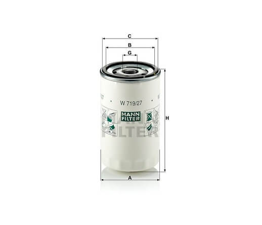 Mann-Filter W719-27 olajszűrő