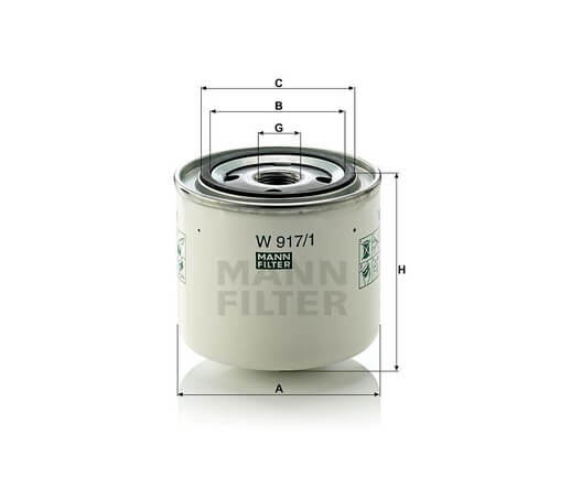 Mann-Filter W917-1 olajszűrő