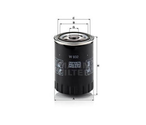 Mann-Filter W932 olajszűrő