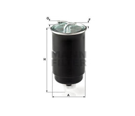 Mann-Filter WK842-3 üzemanyagszűrő