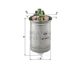 Mann-Filter WK842-4 üzemanyagszűrő