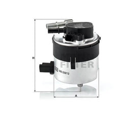 Mann-Filter WK939-13 üzemanyagszűrő