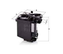 Kép betöltése a galériába, Mann-Filter WK939-2 z üzemanyagszűrő