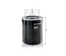 Kép betöltése a galériába, Mann-Filter WP928-81 olajszűrő