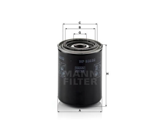 Mann-Filter WP928-82 olajszűrő