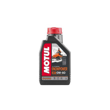 Kép betöltése a galériába, Motul SnowPower 4T 0W40 motoros szán olaj 1L
